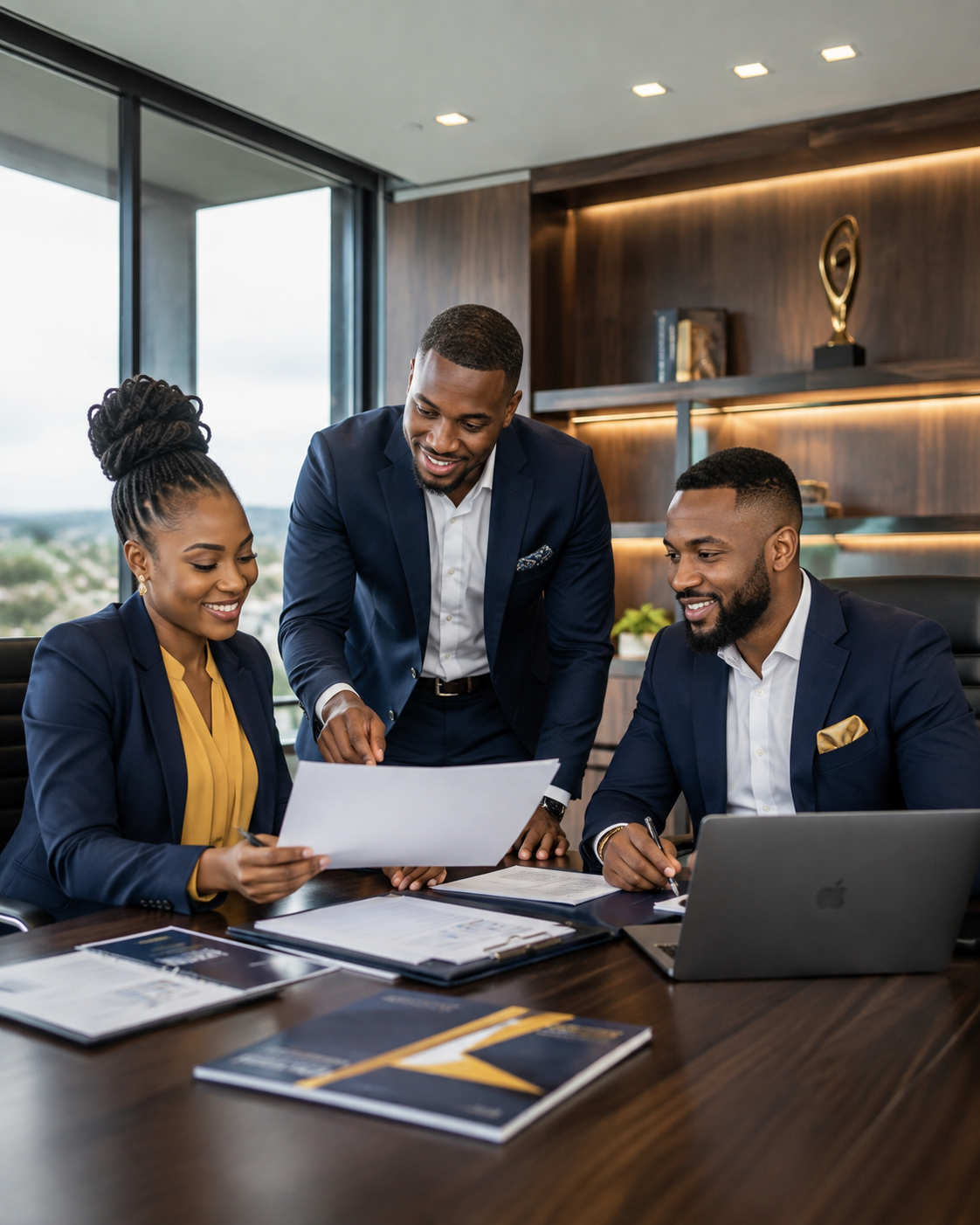 Afro-Trinidadian company director